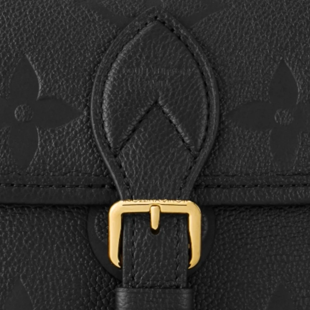 Louis Vuitton Black Empreinte Leather Diane NM Bag